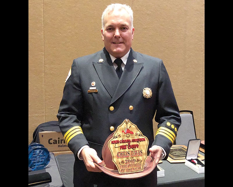 Clemmons firefighter receives state award - clemmonscourier ...