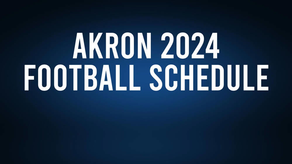 Akron 2024 Football Schedule, Record, Results clemmonscourier