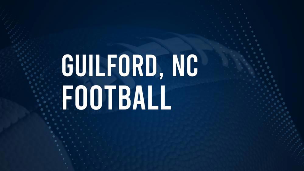 How to Watch Guilford County, NC High School Football Games Streaming Live – August 23