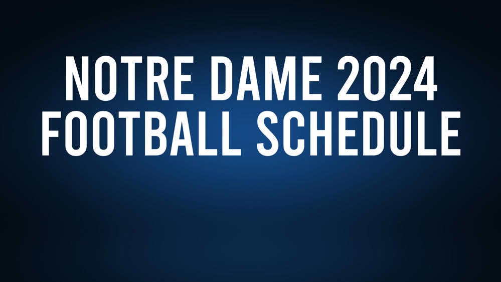 Notre Dame 2024 Football Schedule, Record, Results clemmonscourier