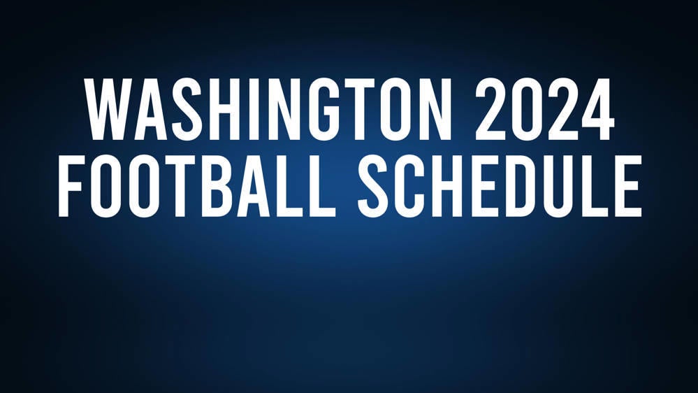 Washington 2024 Football Schedule, Record, Results