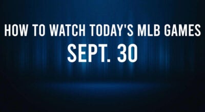 How to Watch MLB Baseball on Monday, Sept. 30: TV Channel, Live Streaming, Start Times