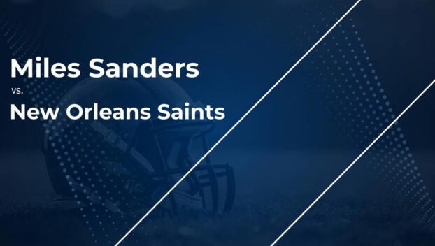 Miles Sanders and the Panthers vs. the Saints: Week 1 Stats, Matchup, Game Info