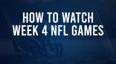 NFL Week 4 TV Schedule, Streams, Start Times, Channels