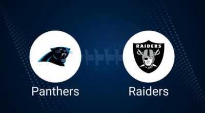 Panthers vs. Raiders: Odds, Moneyline, and Spread - Week 3