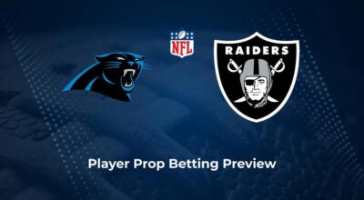 Panthers vs. Raiders Player Props & Odds – Week 3