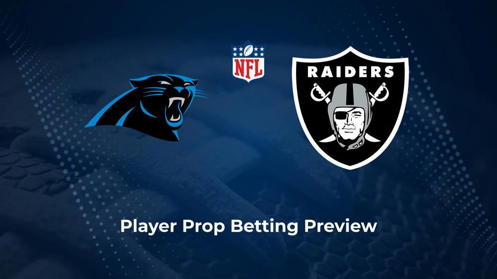 Panthers vs. Raiders Player Props & Odds – Week 3