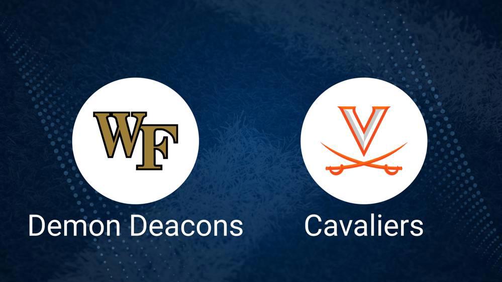 Wake Forest vs. Virginia Sept. 7 Tickets & Start Time