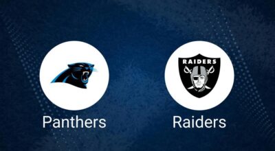 Where to Watch Panthers vs. Raiders on TV or Streaming Live - Sept. 22