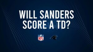 Will Ja'Tavion Sanders Score a Touchdown Against the Bengals in Week 4?