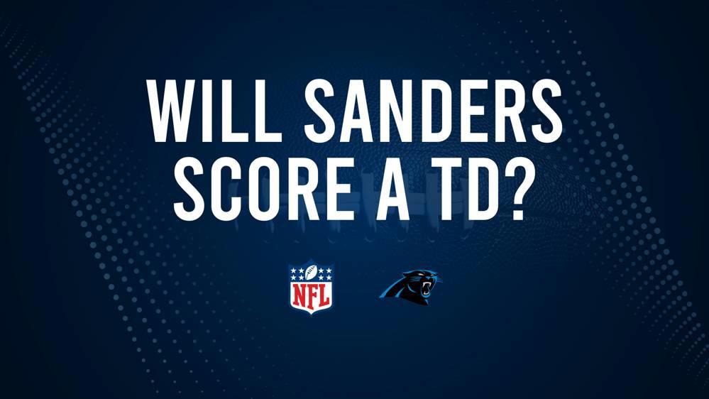 Will Ja'Tavion Sanders Score a Touchdown Against the Bengals in Week 4?