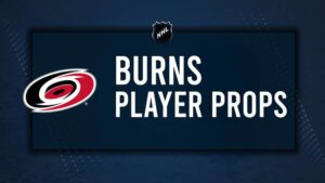 Brent Burns Player Prop Bets for the Hurricanes vs. Bruins Game - October 31