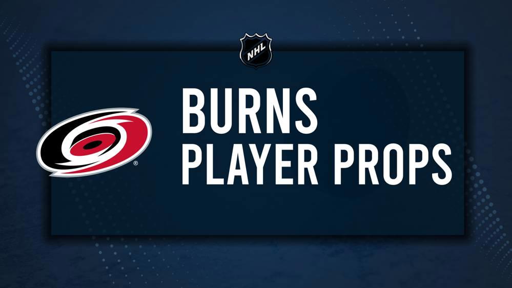 Brent Burns Player Prop Bets for the Hurricanes vs. Kraken Game - October 26