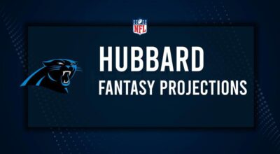 Chuba Hubbard Fantasy Projections: Week 9 vs. the Saints