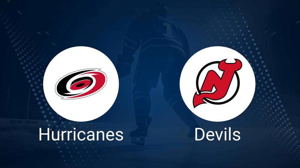 How to Pick the Hurricanes vs. Devils Game with Odds, Spread, Betting Line and Stats – October 15