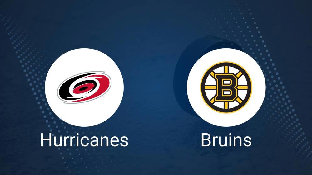 Hurricanes vs. Bruins Injury Report Today - October 31