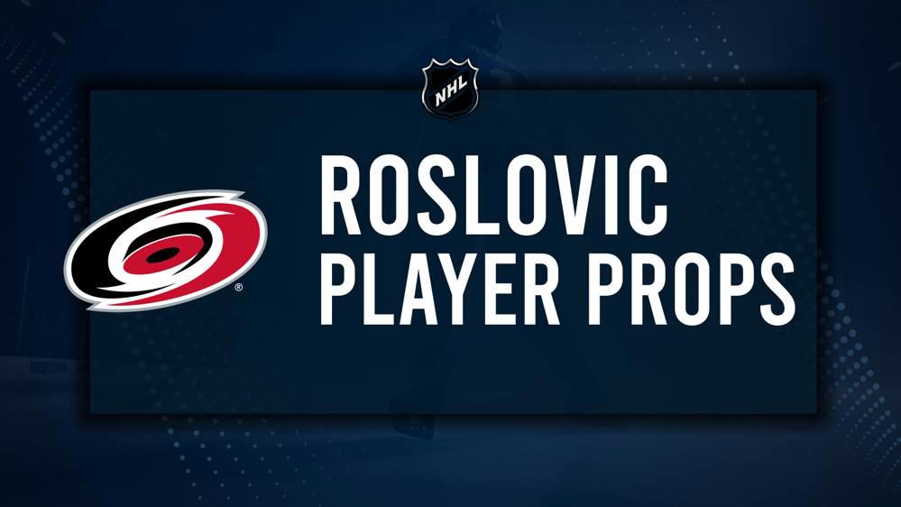 Jack Roslovic Player Prop Bets for the Hurricanes vs. Devils Game - October 15