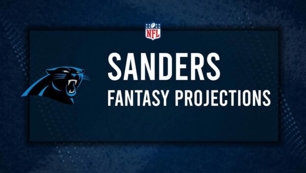 Ja'Tavion Sanders Fantasy Projections: Week 8 vs. the Broncos