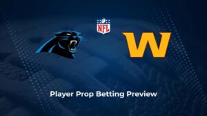 Panthers vs. Commanders Player Props & Odds – Week 7