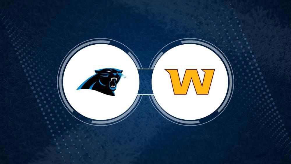 Panthers vs. Commanders Same Game Parlay Picks – NFL Week 7