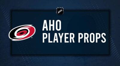 Sebastian Aho Player Prop Bets for the Hurricanes vs. Devils Game - October 15