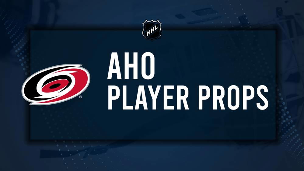 Sebastian Aho Player Prop Bets for the Hurricanes vs. Kraken Game - October 26