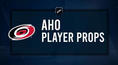 Sebastian Aho Player Prop Bets for the Hurricanes vs. Penguins Game - October 18