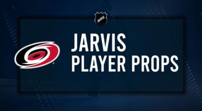 Seth Jarvis Player Prop Bets for the Hurricanes vs. Bruins Game - October 31