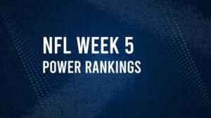 Vikings, Chiefs, Week 5 NFL Power Rankings