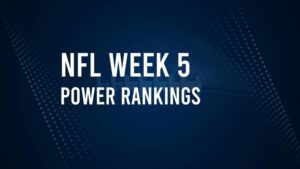 Vikings, Steelers, Week 5 NFL Power Rankings