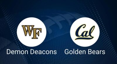 Wake Forest vs. Cal Nov. 8 Tickets & Start Time