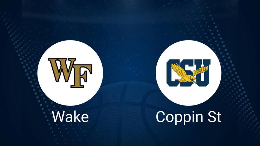 Wake Forest vs. Coppin State Basketball Tickets - Monday, November 4