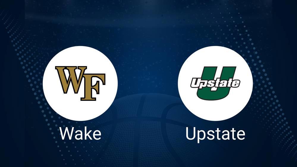 Wake Forest vs. South Carolina Upstate Basketball Tickets - Wednesday, November 13