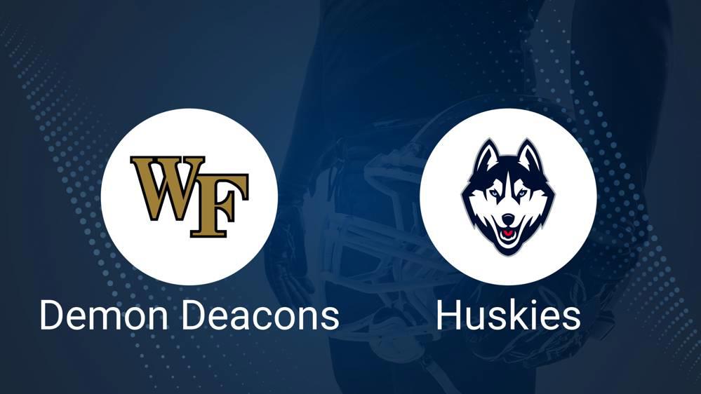 Wake Forest vs. UConn Oct. 19 Tickets & Start Time