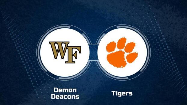 Where to Watch Wake Forest vs. Clemson on TV or Streaming Live - Oct. 12