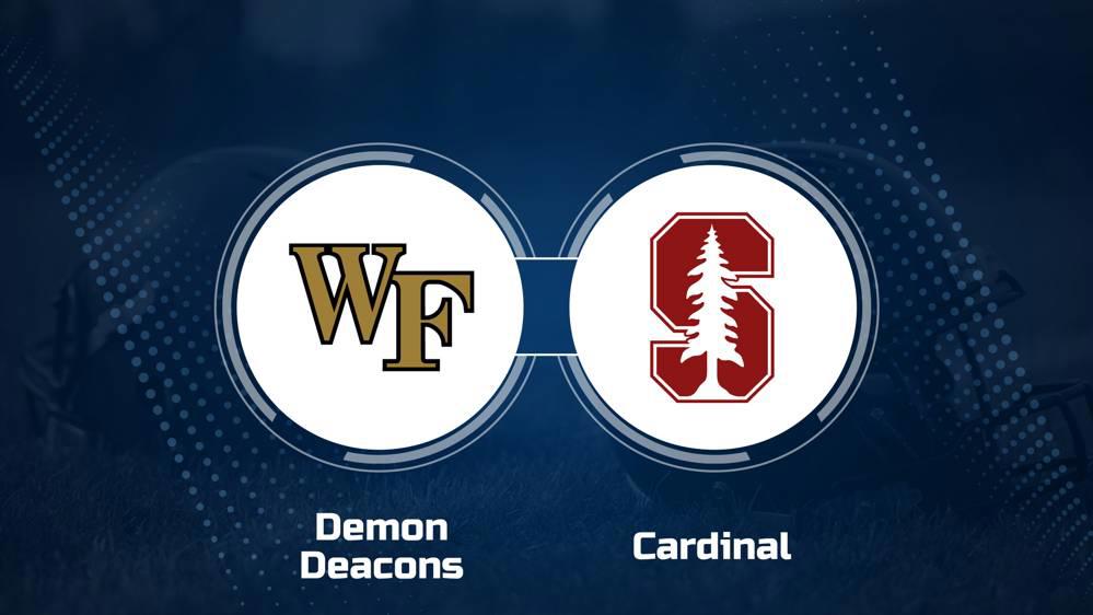 Where to Watch Wake Forest vs. Stanford on TV or Streaming Live - Oct. 26