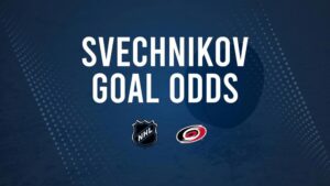 Will Andrei Svechnikov Score a Goal Against the Blues on October 19?