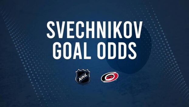 Will Andrei Svechnikov Score a Goal Against the Blues on October 19?