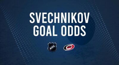 Will Andrei Svechnikov Score a Goal Against the Canucks on October 28?