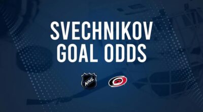 Will Andrei Svechnikov Score a Goal Against the Oilers on October 22?