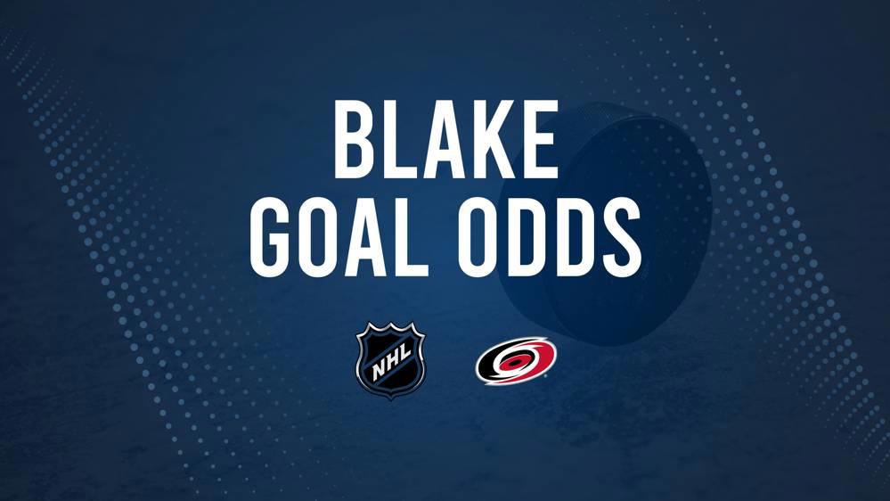 Will Jackson Blake Score a Goal Against the Canucks on October 28?