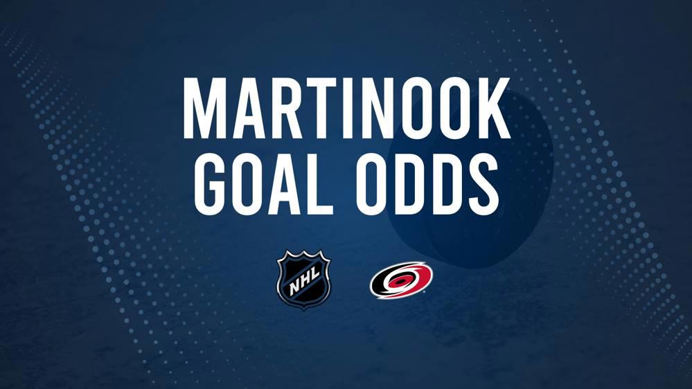 Will Jordan Martinook Score a Goal Against the Flames on October 24?