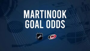 Will Jordan Martinook Score a Goal Against the Oilers on October 22?