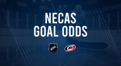 Will Martin Necas Score a Goal Against the Bruins on October 31?