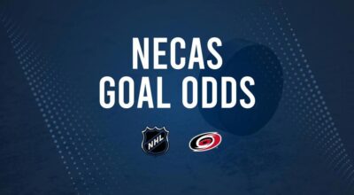 Will Martin Necas Score a Goal Against the Flames on October 24?