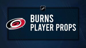 Brent Burns Player Prop Bets for the Hurricanes vs. Blues Game - November 17