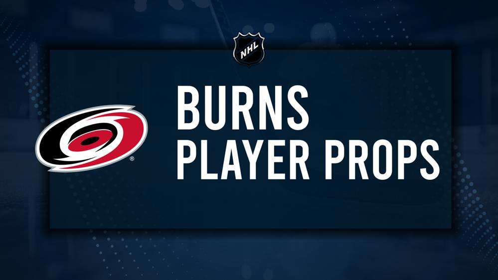 Brent Burns Player Prop Bets for the Hurricanes vs. Devils Game - November 21