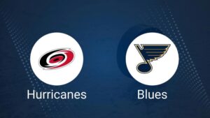 How to Pick the Hurricanes vs. Blues Game with Odds, Spread, Betting Line and Stats – November 17