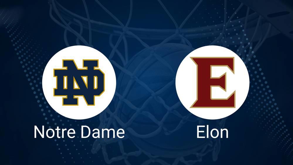 How to Watch Notre Dame vs. Elon on TV or Live Stream - November 22