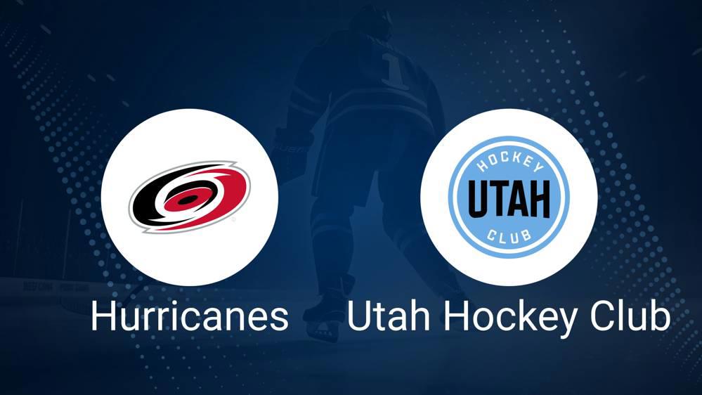 Hurricanes vs. Utah Hockey Club Injury Report Today - November 13